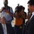 El presidente Joan Laporta le confes su admiracin. Foto: D.C.