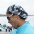 Ronaldinho, boarding the aeroplane to Glasgow.