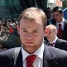 Wayne Rooney, en su llegada al hotel en Barcelona.