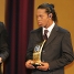 Con Eto'o y Lampard, en los premios FIFA World Player 2005.