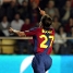 Primer gol de Bojan en la Liga ante el Villarreal. Se convirtió en el jugador más joven en marcar en la Liga.