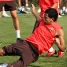 Alves, exercitant-se sempre al mxim.