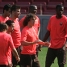 El equipo se ha vuelto a entrenar este viernes por la maana en el Camp Nou.