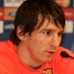 Leo Messi, a continuaci del tcnic, ha dit que vol jugar b i guanyar l'Sporting Clube.