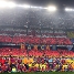 Abans del matx el Camp Nou, que ha registrat la millor entrada de la temporada, ha llut aquest mosac.