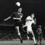 Una accin de la final de Copa que tuvo lugar el ao 1970 al Camp Nou entre el Real Madrid y el Valencia. Foto: Archivo FCB