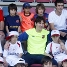 Leo Messi con los jugadores del equipo benjamn de Estudiantes de la Plata