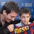 Messi, en un acte solidari de la fundació Anima.