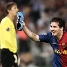 Leo Messi, feliz tras marcar el gol que sentenciaba la final de Champions 08/09.