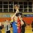 El capitn Javi Rodrguez, levantando la primera Copa Catalana de la seccin de ftbol sala.